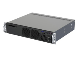 Серверный корпус 2U chassis; ATX, Micro-ATX, Mini-ITX MBs; 2 x 3.5''hs + 2 x 3.5'' internal + 1 x 2.5'' internal; flex ATX 500W; no rails CS-R27S-05P