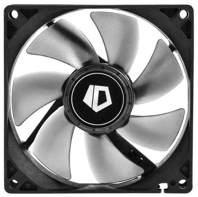 Вентилятор ID-COOLING NO-9225-SD 92мм, 3-pin, 1500об/мин, 29 дБ, черный, Ret