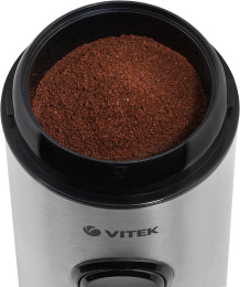 Кофемолка Vitek VT-7123, стальной