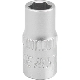Головка торцевая 6-гранная (7 мм; L=25 мм; 1/4DR) ROCKFORCE RF-52507(11639)