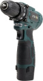 Дрель-шуруповерт аккумуляторная Zitrek Green 12V Plus, 12В, 1x1,5Ач 085-1013