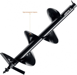 Бур для мотобуров Зубр 7051-25