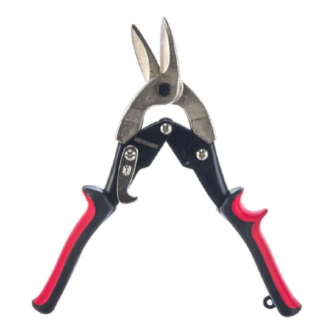 Rexant 12-4630 Ножницы по металлу прямые 260 мм никелированные, двухкомпонентные рукоятки