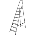 Алюминиевая стремянка СИБРТЕХ 8 ступеней 97718