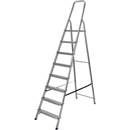 Алюминиевая стремянка СИБРТЕХ 8 ступеней 97718