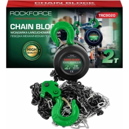 Механическая подвесная лебедка с фиксацией цепи натяжения Rockforce 2т RF-TRC9020 16937 RF-TRC9020 16937