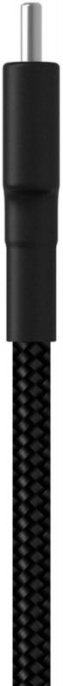 Кабель XIAOMI Mi Braided, USB Type-C m - USB m , 1м, черный [sjv4109gl]