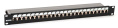 Патч-панель 19" 24 порта RJ-45 FTP 5e Hyperline PP3-19-24-8P8C-C5E-SH-110D экранированная