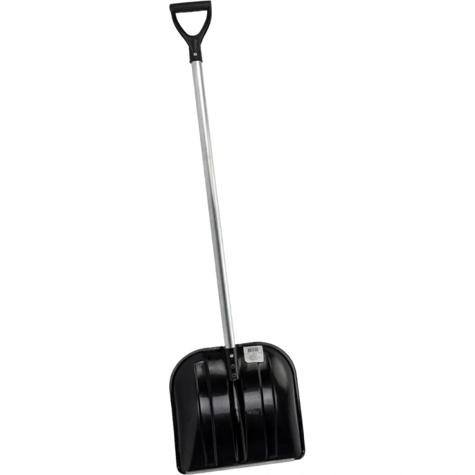 Пластмассовая лопата с алюминиевой планкой, алюминиевым черенком и V-образной ручкой Gigant IAG-002