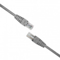 Патч-корд NTSS NTSS-PC-UTP-RJ45-5e-0.2-LSZH-GY UTP RJ-45 вил.-вилка RJ-45 кат.5E 0.2м серый LSZH 26AWG
