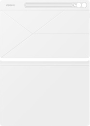 Чехол для планшета Samsung Smart Book Cover, для Samsung Galaxy Tab S9+/S9 FE+/S10+, белый [ef-bx810pwegru]