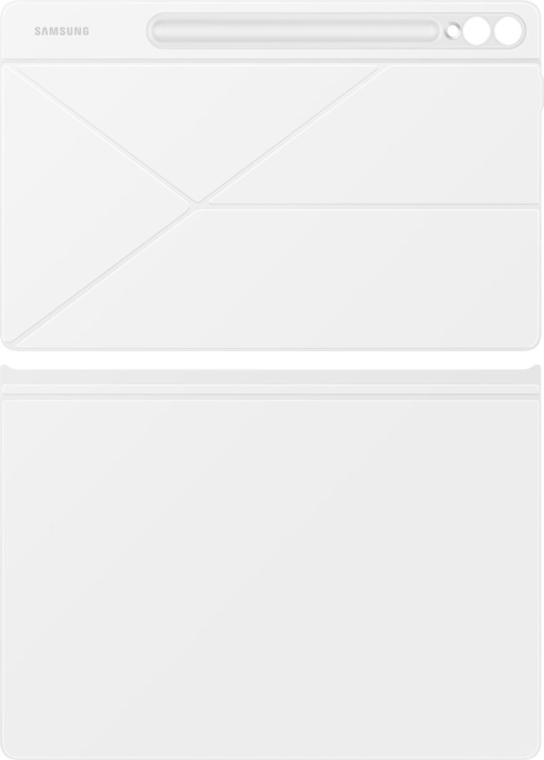 Чехол для планшета Samsung Smart Book Cover, для Samsung Galaxy Tab S9+/S9 FE+/S10+, белый [ef-bx810pwegru]