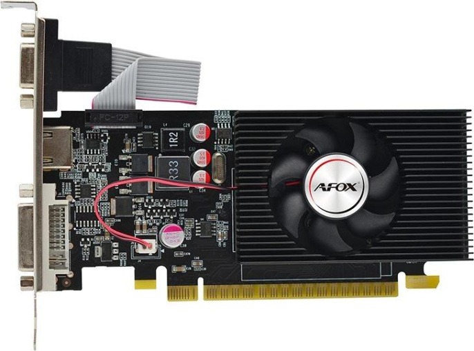 Видеокарта Afox GT730 2GB DDR3 128bit DVI HDMI 1FAN LP RTL {30} 780766 AF730-2048D3L6