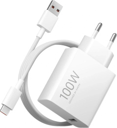 Сетевое зар./устр. Xiaomi BHR095VEU 100W 6.1A (PD) универсальное белый