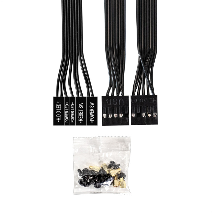 Корпус Minitower ExeGate BAA-303M (mATX, без БП, 2*USB, HD Audio, черный) EX299061RUS