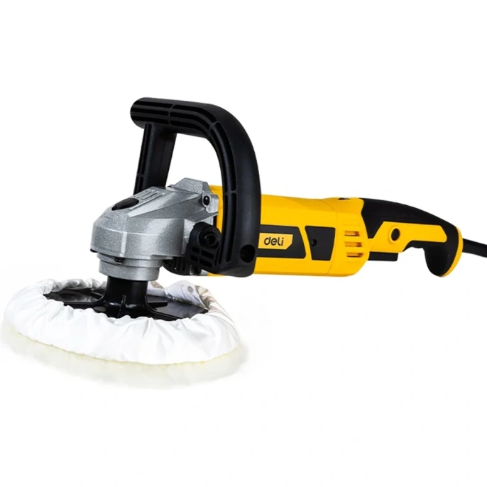 Полировальная шлифмашина DELI 180мм DL-PG180-E1 1200 Вт, 800-3600 об/мин 172429