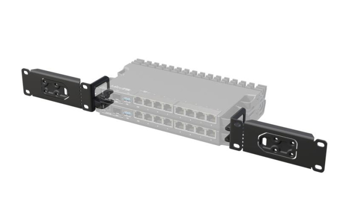 Крепление MikroTik Rackmount ears set for RB5009 series for mounting up to four RB5009 in rack (K-79)