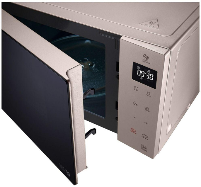 Микроволновая Печь LG MW25R35GISH 25л. 1000Вт бежевый/черный