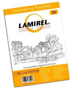 Пленка для ламинирования Lamirel CRC-78802 А4, 125мкм, 25 шт. LA-78802