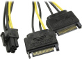 Orient C513 Переходник питания для видеокарт 2SATA M- 6pin