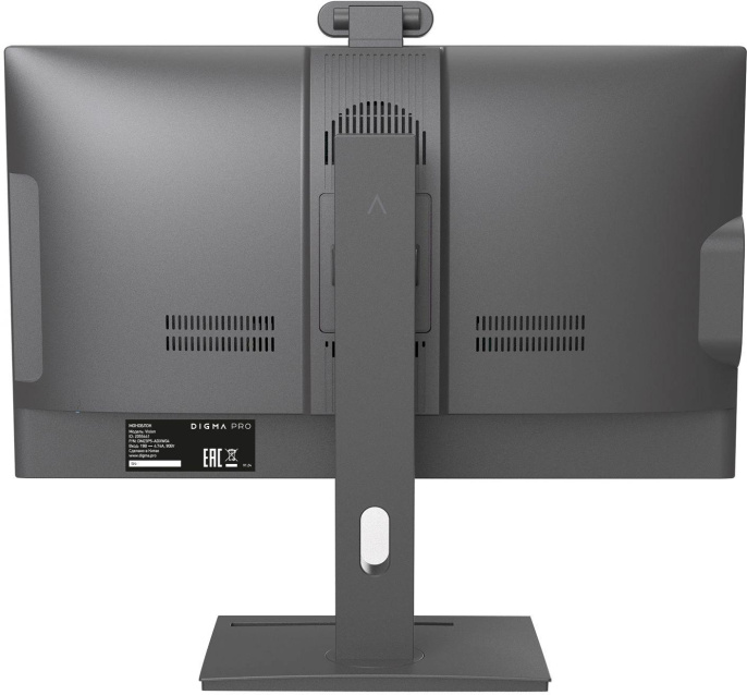 Моноблок Digma Pro Vision [DM23P5-ADXW04] 23.8" Full HD i5 1235U/16Gb/SSD512Gb Iris Xe/CR/W11Pro/kb/m/черный 1920x10