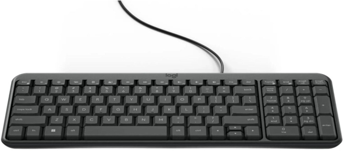 Клавиатура Logitech K106 черный USB slim 920-013902