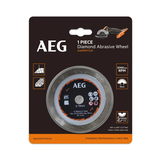 Диск алмазный для отрезной машины AAKMMTC01 AEG 4932478589