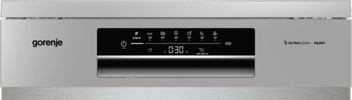 Посудомоечная машина Gorenje GS642E90X 2 корзины , полноразмерная, напольная, 59.9см, загрузка 13 комплектов, серебристая