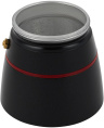 Кофеварка Polaris Pro collection 6C 0.3л алюминий черный 017226
