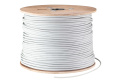 ATEN 2L-29330 Кабель, витая пара, внутренний, U/FTP, Cat 6a, жесткий, 4 пары, ПВХ, цвет cерый, 23AWG;сопротивление 9,38 Ом макс. /100 м;вносимые потери: макс. 45.3 дБ при 500 МГц/100 м
