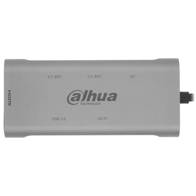 Док станция DAHUA Док станция 7 in 1 USB 3.1 Type-C to USB 3.0 + HDMI + SD/TF + PD Docking Station DH-TC37