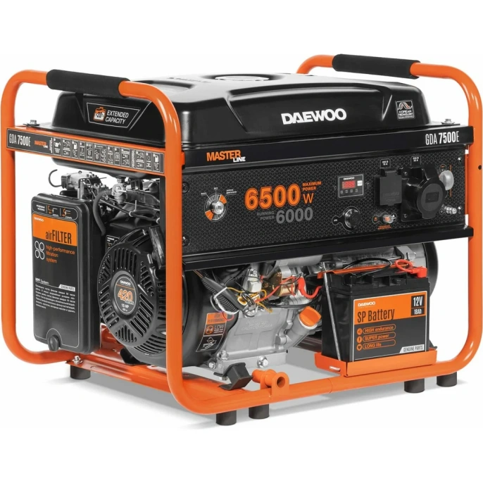 Бензиновый генератор DAEWOO GDA 7500E