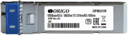Трансивер WDM SFP-трансивер, 1000Base-BX-U Simplex LC , Tx:1310 нм, Rx:1550 нм, для одномодового кабеля, до 20 км OFM331R/20KM/A1A