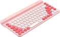 Клавиатура A4TECH Fstyler FBK30, USB, Bluetooth/Радиоканал, мембранная, розовый [fbk30 raspberry]
