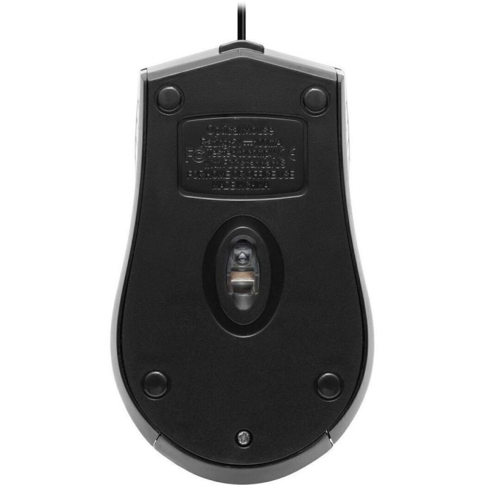 Мышь проводная Defender Hit MB-530, оптическая, USB, 1000dpi, черный [52530]