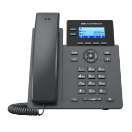 Телефон IP Grandstream GRP2602P черный PoE, блок питания не входит в комплект