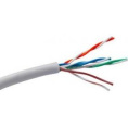 Кабель ExeGate UTP4-C5e-CCA-S24-IN-PVC-GY-305 UTP 4 пары кат.5e CCA, 0.5мм (24AWG), 305м, серый, PVC EX138965RUS