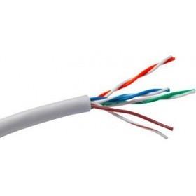 Кабель ExeGate UTP4-C5e-CCA-S24-IN-PVC-GY-305 UTP 4 пары кат.5e CCA, 0.5мм (24AWG), 305м, серый, PVC EX138965RUS