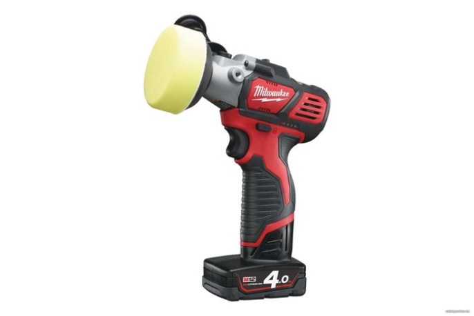 Полировальная машина Milwaukee M12 BPS-421X 4933447799 питание: аккумулятор, 12 В, частота вращения на холостом ходу: от 2800 до 8300 об/мин, диаметр диска: 76 мм, фиксация