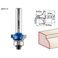 ЗУБР Фреза кромочная калевочная №1, D 19мм, рабочая длина-7,4мм, радиус-3,2мм, хв.-8мм, d-12,7мм, ЗУБР Профессионал [28701-19]