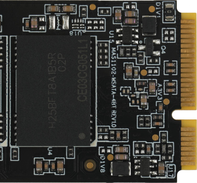 SSD накопитель KINGSPEC MT Series MT-128 128ГБ, mSATA, mSATA, mSATA