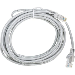 Патч-корд ExeGate UTP-RJ45-RJ45-5e-3M-GY, UTP, cat.5e, 3м, серый EX138963RUS
