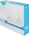 Wi-Fi роутер CUDY WR1300E, Wi-Fi 5, AC1200, 2.4/5ГГц, 2 LAN, белый