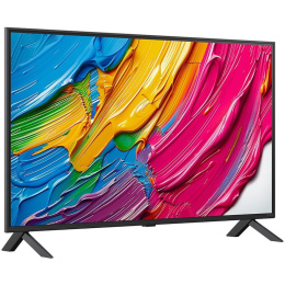 Телевизор ЖК 43'' LG/ 43", Ultra HD, Dynamic QNED Color, Local Dimming, Smart TV, WebOS, Wi-Fi, DVB-T2/C/S2, MR, 60Hz Native, 2.0ch 20W , 2 HDMI, 2 USB, 2 Pole, Charcoal Black, 2025 (43QNED80A6A.ARUG)