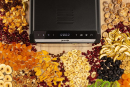 Сушка для фруктов и овощей Gorenje FDK600DB 5под. 600Вт черный
