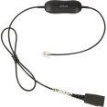Шнур Smart Cord, QD на RJ10, прямой, 80см, с 8-позиционным конфигур. для Avaya 96XX 88001-03