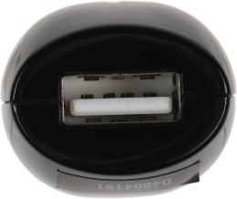 Автомобильное зарядное устройство HAMA H-183246, USB, microUSB, 2.4A, черный [00183246]