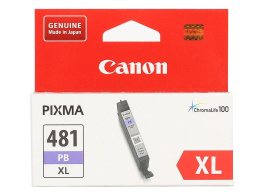 Картридж струйный Canon CLI-481XLPB 2048C001 фото голубой 8.3мл для Canon PixmaTS8140TS/TS9140