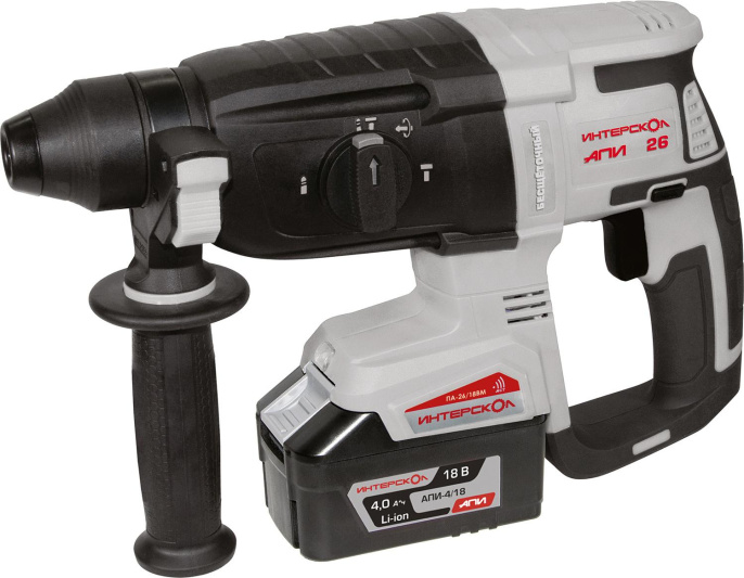 Перфоратор Интерскол ПА-26/18ВМ патрон:SDS-plus уд.:2.8Дж аккум. кейс в комплекте 731.4.1.70