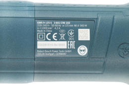 Углошлифовальная машина Bosch GWS 9-125 S 900Вт 11000об/мин рез.шпин.:M14 d 125мм 0601396102